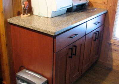 Downes Cabin Custom Office Custom Cabinetry