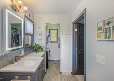 GroveBluff View of Bathroom from Shower