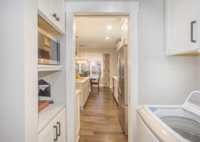 Custom Home Laundry Room Off Kitchen