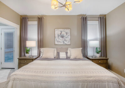 Custom Home Master Bedroom