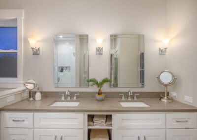 Custom Home First Floor Master Bathroom