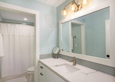 Lowell House Bathroom Mirror and Sink