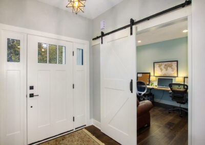 Lowell House Entryway View into Office