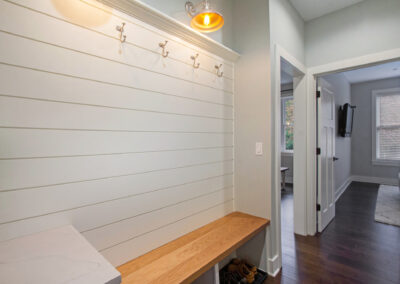 Lowell House Hallway and Mudroom