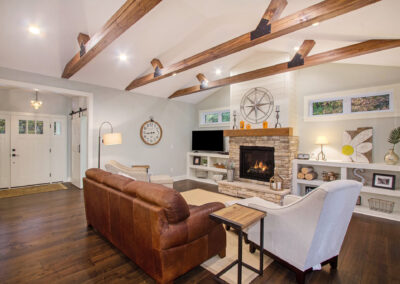 Lowell House Living Area and Entryway