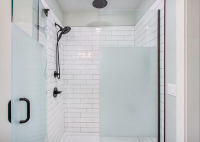 Lowell House Modern Tiled Walk in Shower