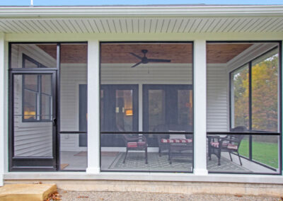 Lowell House Sunroom Viewed from Outside