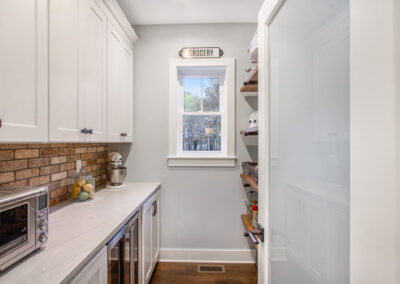 Lowell House Walk in Pantry and Cabinets