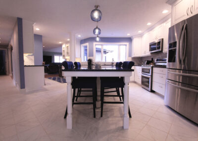 Cascade Kitchen Finish Island Seating