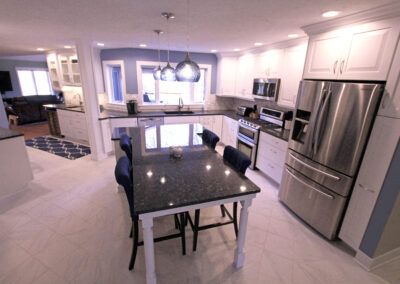 Cascade Kitchen Finish Modern Kitchen and Island