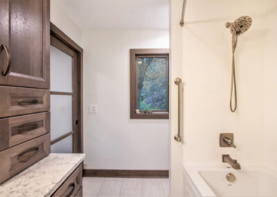 Pratt Lake Bathroom View