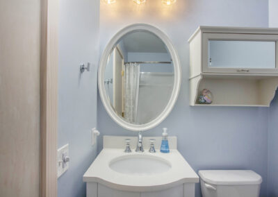 Pratt Lake Sink and Mirror